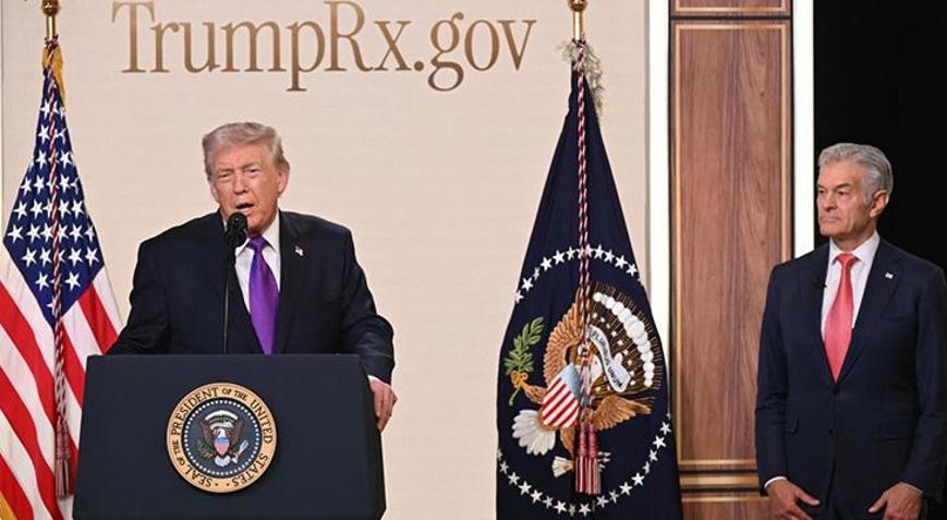 Trump düğmeye bastı Uygun fiyatlı ilaçlar için TrumpRx dönemi