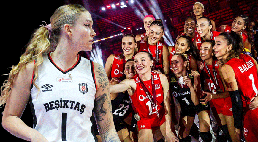 Beşiktaşta Julia Szczurowskadan Türk vatandaşlığı iddialarına cevap Türkiyede aile kurabilirim