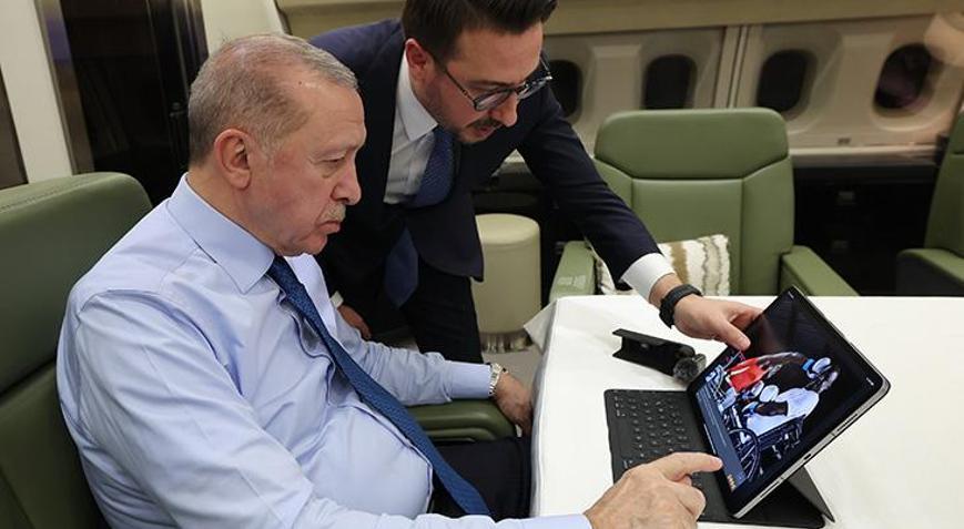 Cumhurbaşkanı Erdoğan Yılın Karelerini oyladı