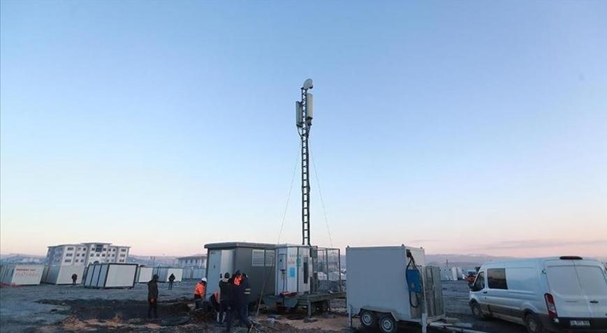Deprem bölgesindeki haberleşme altyapısına 581,7 milyon liralık yatırım yapıldı