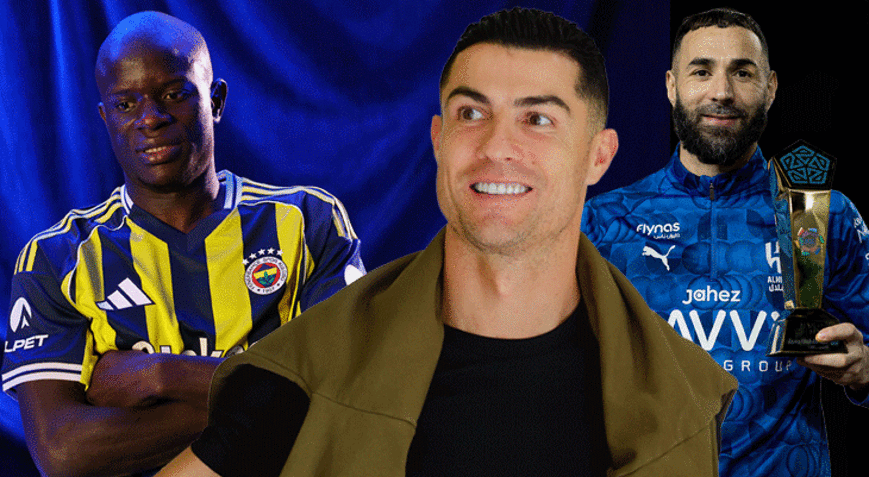 Suudi Arabistandan Ronaldoya ültimatom Benzema ve Kante transferini engelliyordu