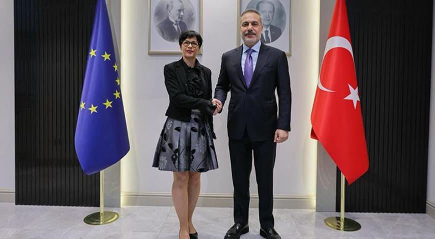Dışişleri Bakanı Hakan Fidan ile AB Komisyonunun Genişlemeden Sorumlu Üyesi Kosten ortak açıklama
