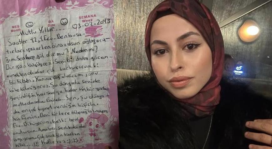 Hilalden geriye kalan acı tesadüf Mektubunda yazdı, 13 yıl sonra aynı gün can verdi