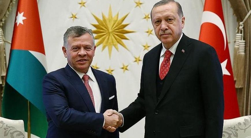 Ürdün Kralı II. Abdullah, Cumhurbaşkanı Erdoğanın davetine icabetle Türkiyeye geliyor