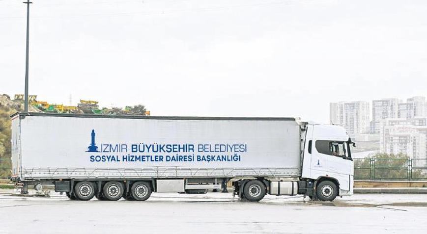 İzmir’den Hatay’a dayanışma köprüsü