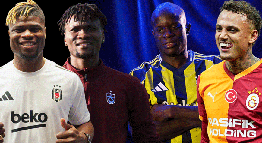 Süper Ligde ara transfer dönemi sona erdi İşte atılan tüm imzalar