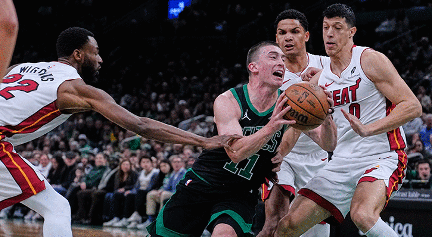 NBAde Celtics 22 sayılık farktan döndü Üst üste 5. maçını kazandı