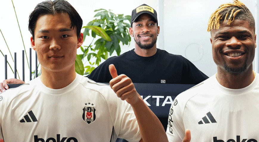 Beşiktaşta kadro sil baştan 7 isim geldi, 9 futbolcu ayrıldı