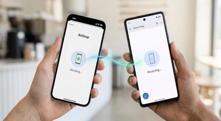 Airdrop dosya paylaşımı daha fazla Android telefona geliyor