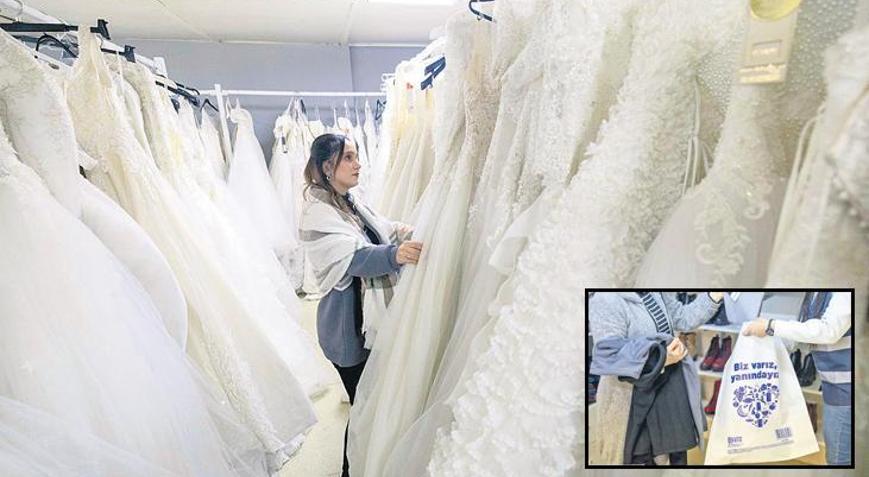 Gelinlik hayali gerçek oluyor