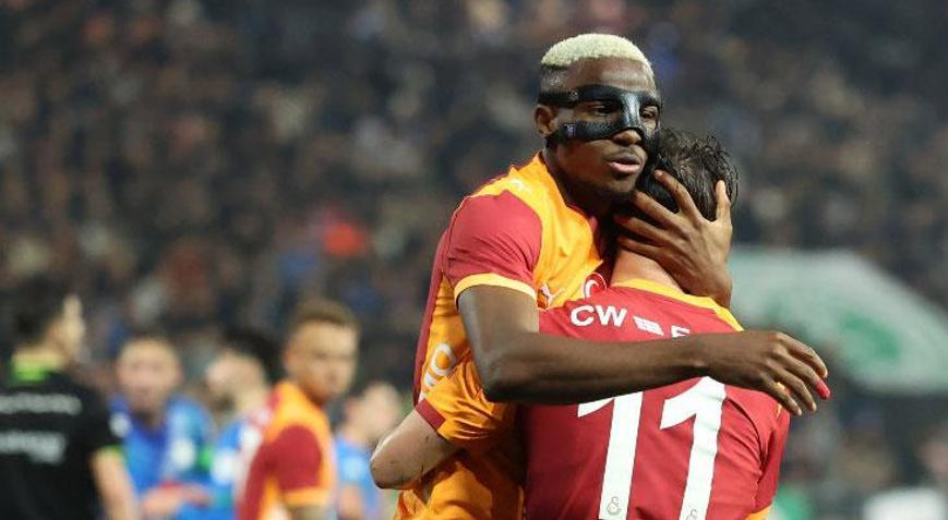 Galatasarayda Osimhen, Gomisi geride bıraktı