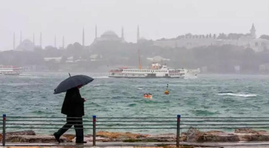 İstanbulu yağmurlu bir hafta bekliyor