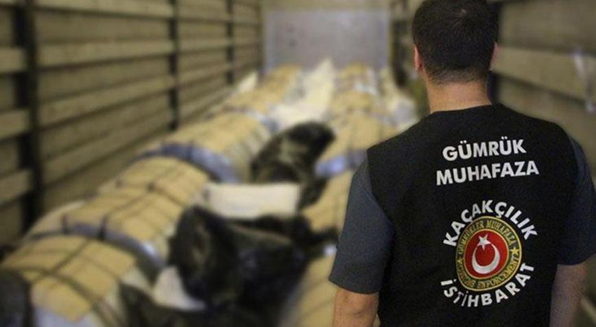 Kaçakçılıkla mücadelede rekor artış 1 ayda 7,6 milyar liralık yakalama