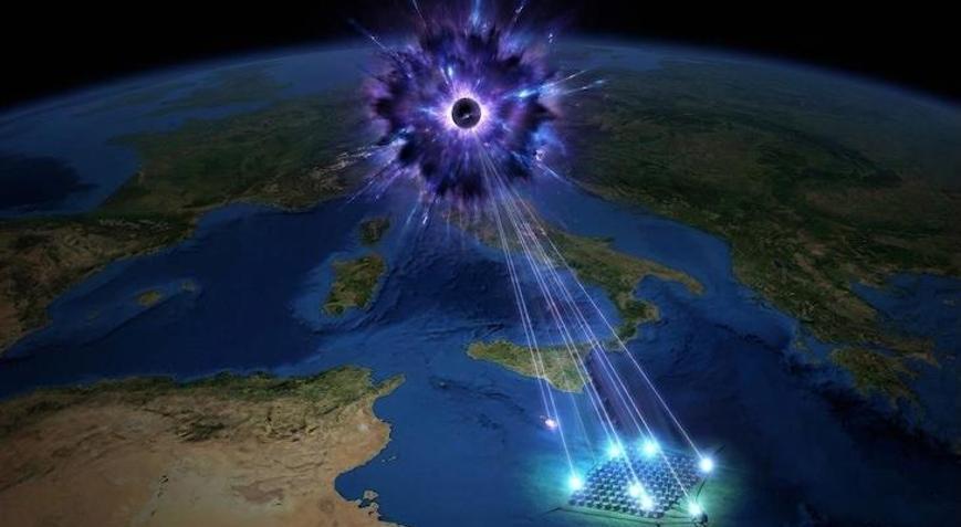 Akdeniz açıklarına çarpan gizemli parçacık hala araştırılıyor