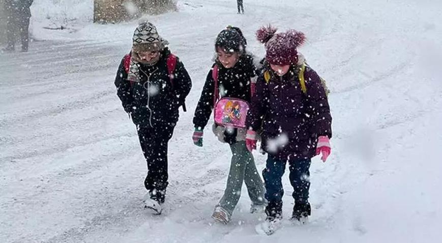 Vanda eğitime kar engeli İşte tatil olan ilçeler