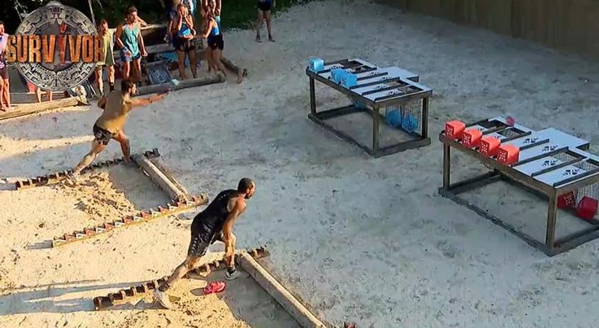Nefes kesen mücadele Survivorda büyük ödül için kıyasıya yarıştılar