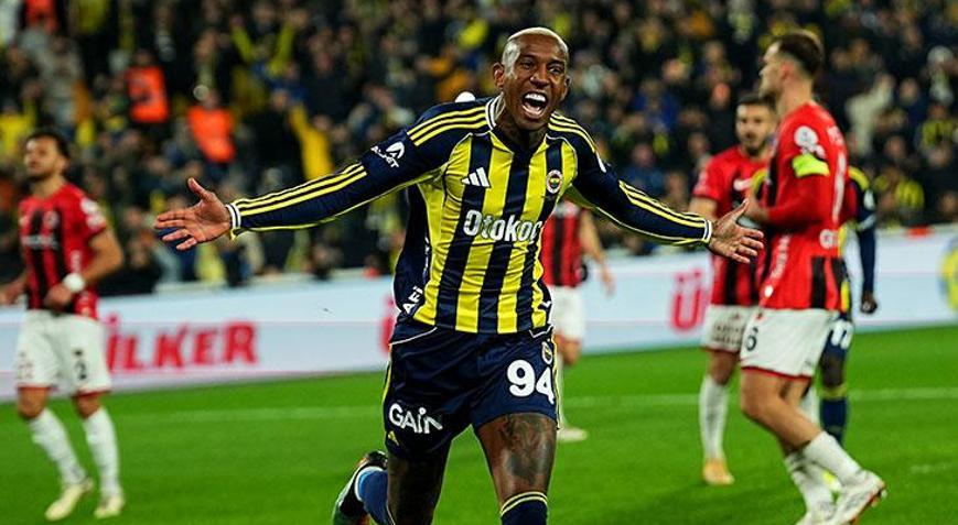 Golcüler gitti, Fenerbahçeyi Anderson Talisca sırtladı