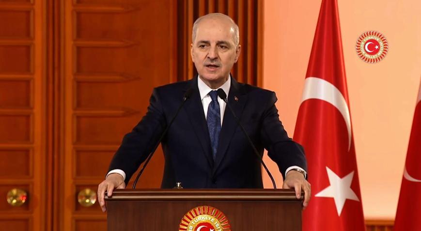 TBMM Başkanı Kurtulmuş: Herkes nezih ve temiz bir dille siyaset yapmaya gayret etsin