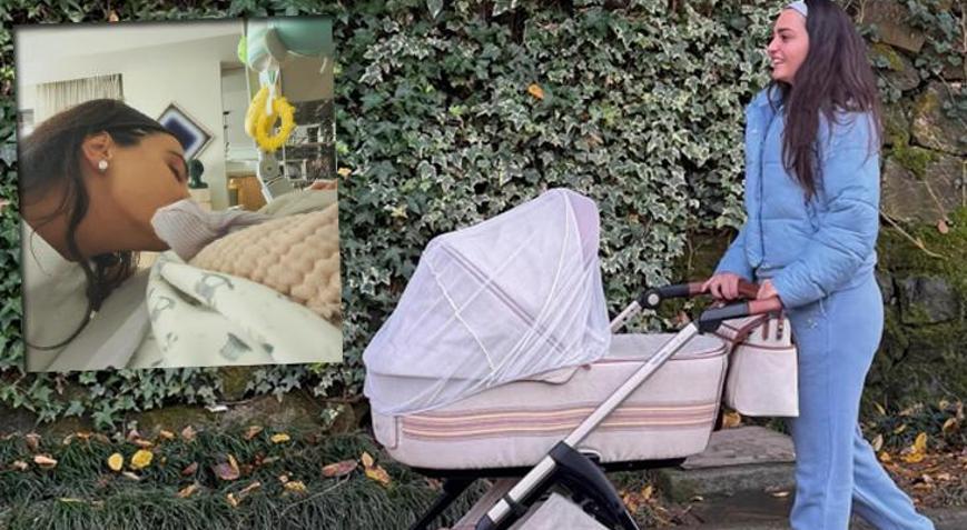 Melisa Ural paylaştı İşte Sibel Canın torunu Linadan yeni kare