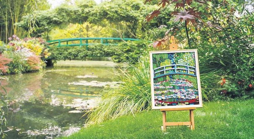 Monet’nin fırçası lego oldu