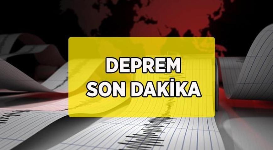 AFAD SON DAKİKA AZ ÖNCE DEPREM Mİ OLDU Deprem nerede, kaç şiddetinde oldu AFAD ve Kandilli Rasathanesi son depremler listesi