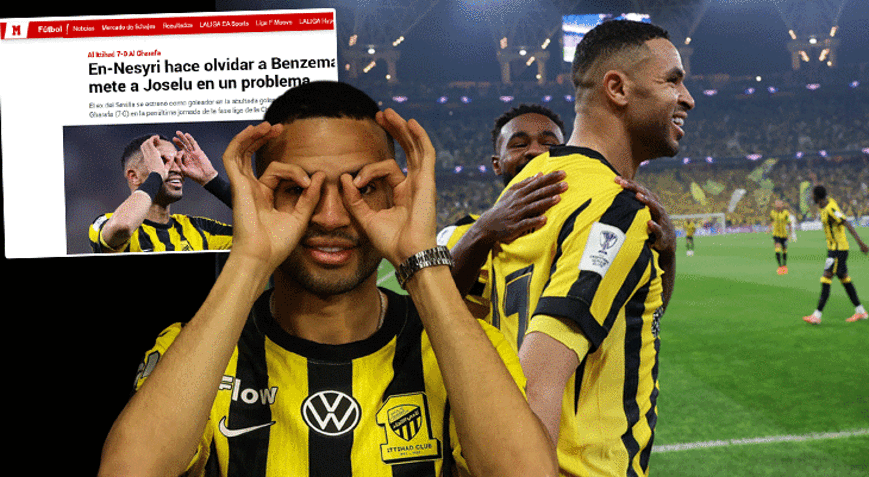 İspanyol basını yazdı En-Nesyri, Al-Ittihadda Benzemayı unutturuyor