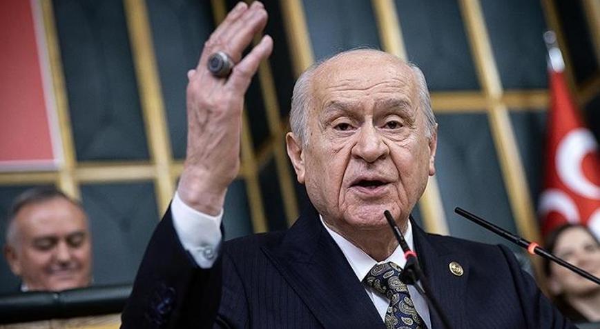 MHP Lideri Bahçeli: CHP’nin kürsü işgali kabul edilemez