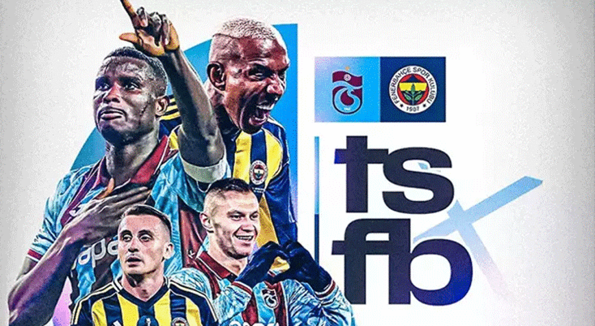 Trabzonspor - Fenerbahçe derbisine yoğun ilgi Derbi ateşi 5 kıtada yanacak