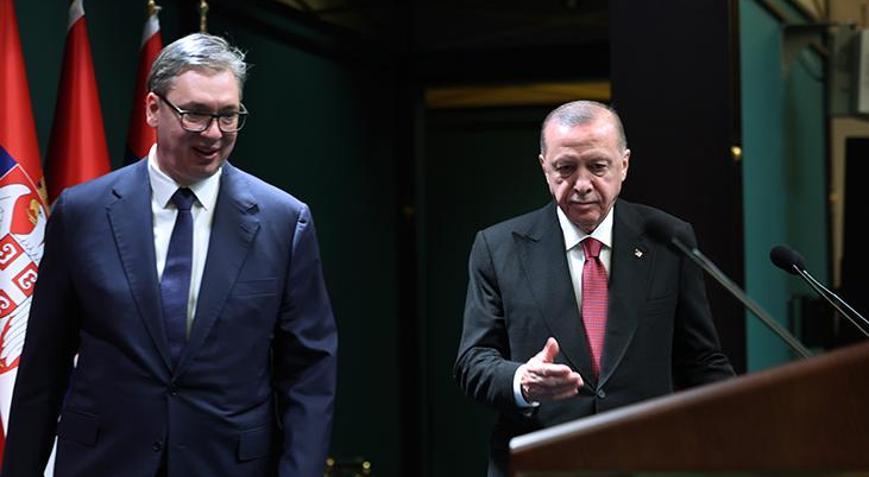 Türkiye ile Sırbistan arasında ortak bildiri yayımlandı