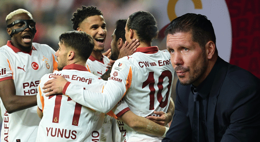 Atletico Madridde Diego Simeone, Galatasarayın kalbini istedi Herkesi tatmin edecek bir teklif