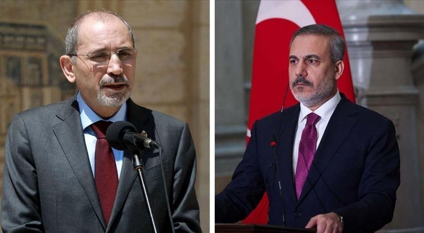 Dışişleri Bakanı Hakan Fidan, Ürdünlü mevkidaşı es-Safedi ile görüştü