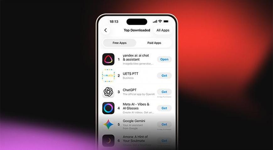 Yandex AI tanıtımının hemen ardından App Store’da ilk sıraya yükseldi