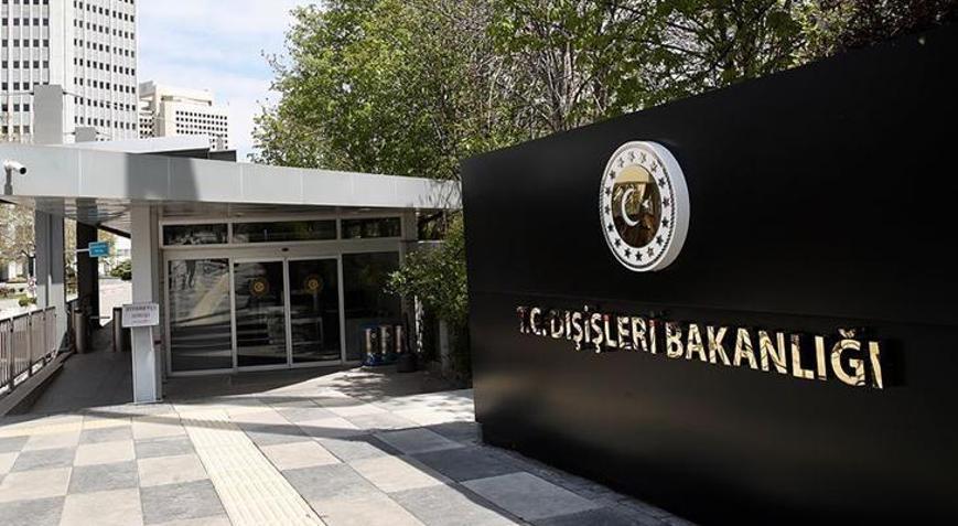 Dışişleri: Avrupa Parlamentosunda ülkemizi hedef alan asılsız iddiaları tümüyle reddediyoruz