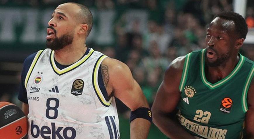 Nefes kesen maçta Fenerbahçe, Panathinaikosu son topta devirdi