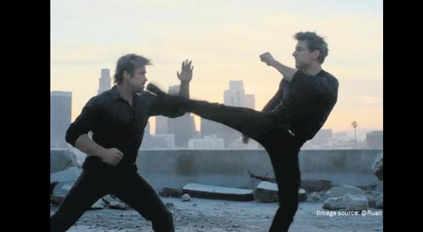 Yapay zekâ Tom Cruise ile Brad Pitt’i buluşturdu