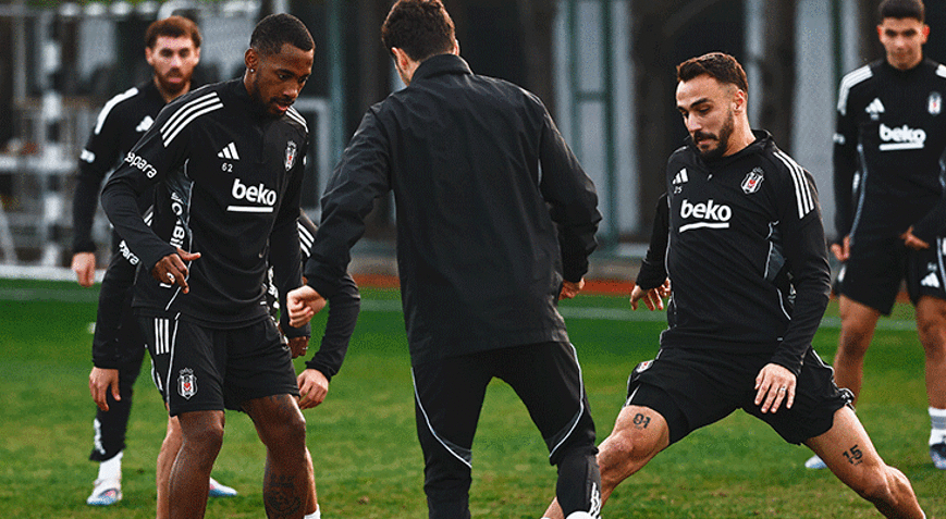 Beşiktaşta Başakşehir maçı hazırlıkları sona erdi
