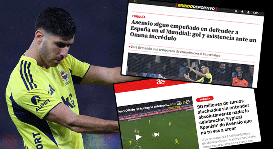 Trabzonspor - Fenerbahçe maçı sonrası Asensio İspanyada gündem oldu Türkler hayrete düştü