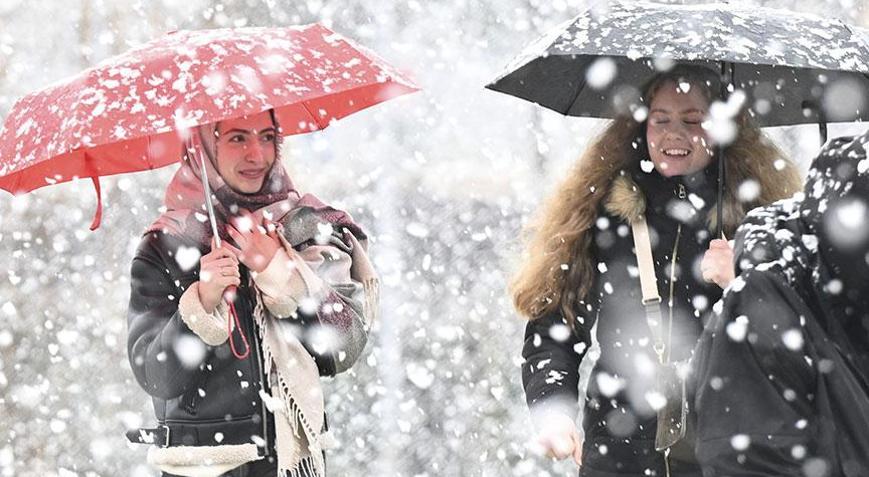 Meteoroloji uyardı  Sıcaklık 10 derece düşecek: İstanbul dahil yeniden kar geliyor