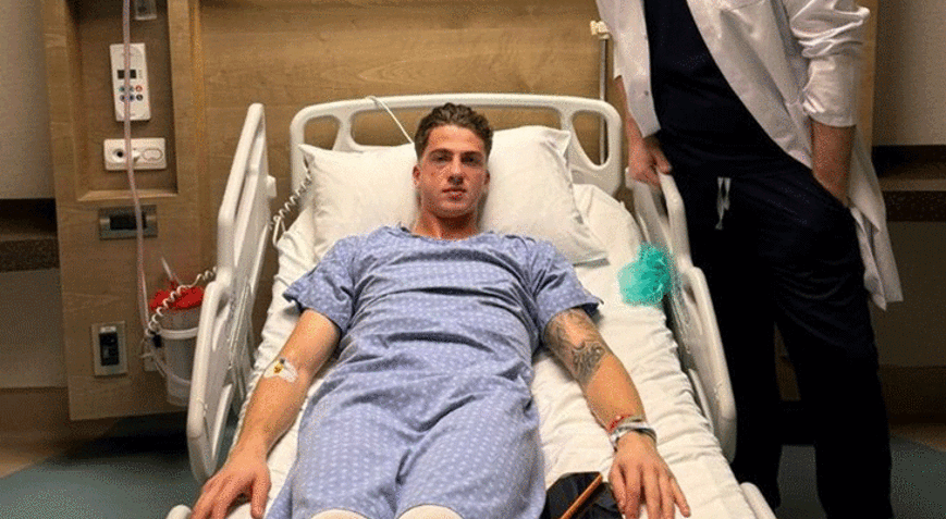 Başakşehirde elmacık kemiği kırılan Bertuğ Yıldırım ameliyat edildi İşte geri dönüş tarihi