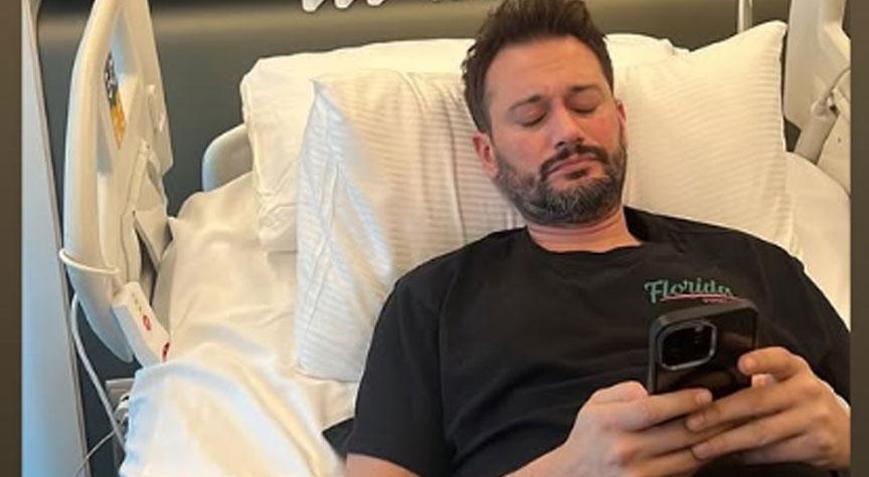 Oyuncu Burak Serdar Şanal endişelendirdi Ameliyat geçirdi, sevgilisi paylaştı