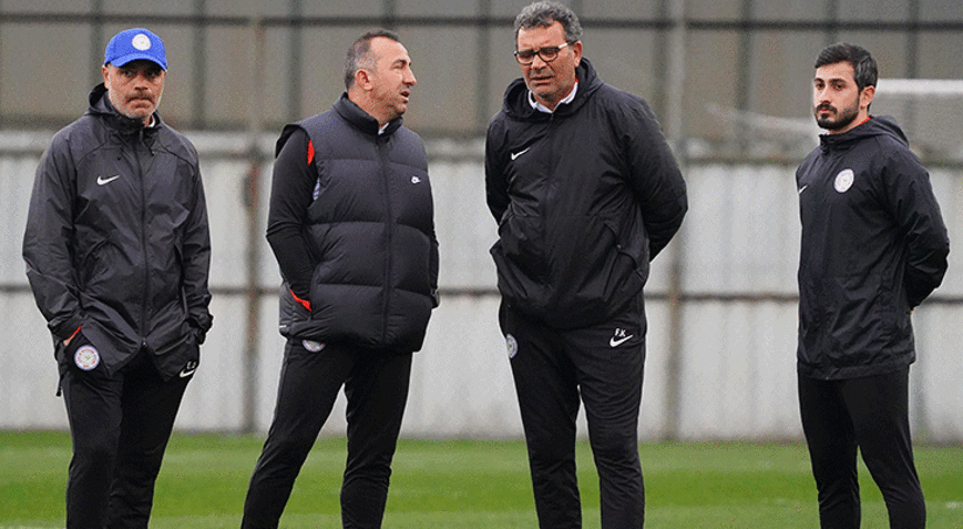 Rizesporda Kocaelispor maçı hazırlıkları başladı