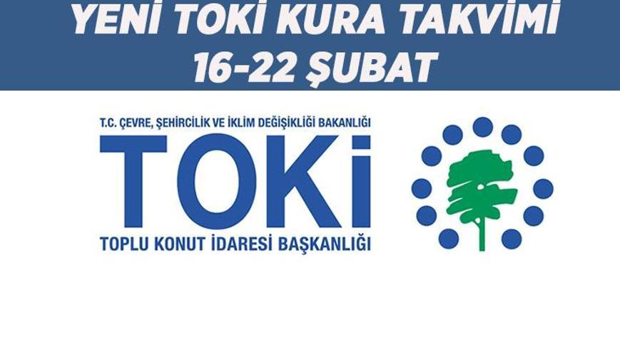 TOKİ KURA TAKVİMİ GÜNCEL: 16-22 Şubat TOKİ 500 bin sosyal konut projesi bu hafta hangi illerde kuralar çekilecek İşte kura tarihi belli olan iller...