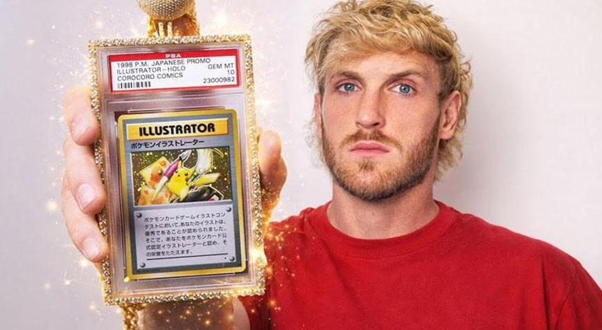 Ünlü fenomen ve güreşçi Logan Paul, Pokemon koleksiyon kartını 16,5 milyon dolara sattı