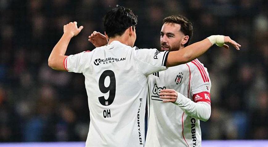 Beşiktaşta Oh ve Orkun Kökçü performanslarıyla göz dolduruyor