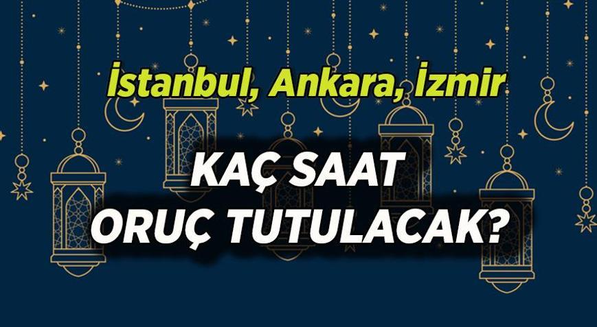 RAMAZAN KAÇ GÜN SÜRECEK Bu sene kaç saat oruç tutacağız 2026 Ramazan oruç tutma süresi
