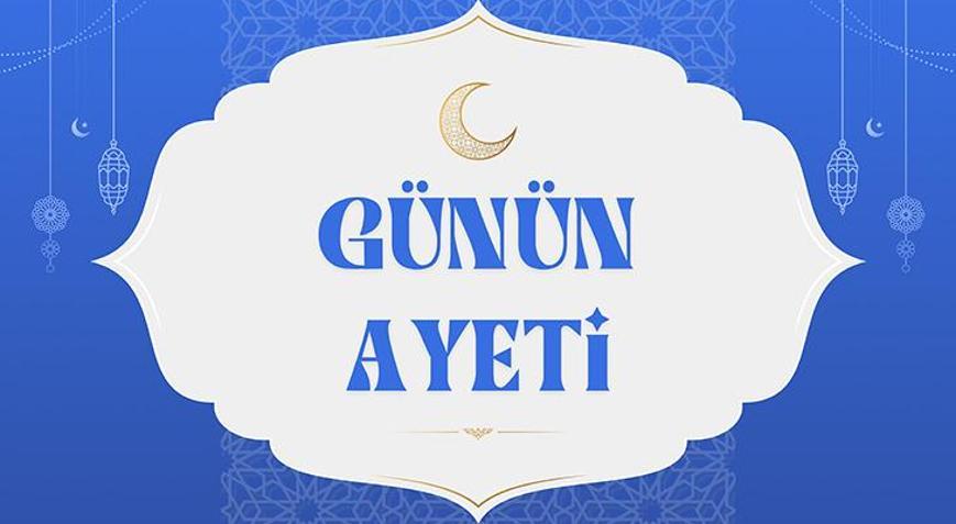 Günün Ayeti