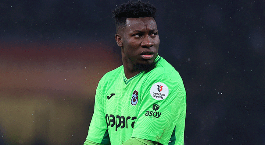 Trabzonsporda tartışılan isim Andre Onana