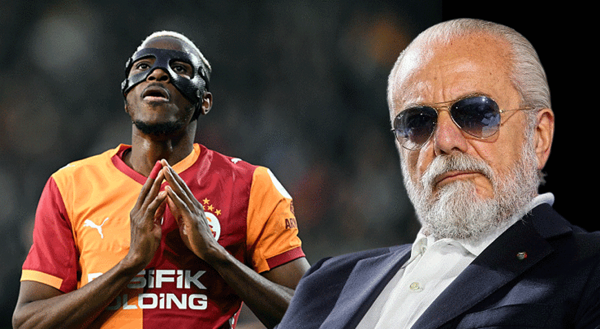Galatasarayda Victor Osimhenden Napoli için olay sözler Bana köpek muamelesi yaptılar