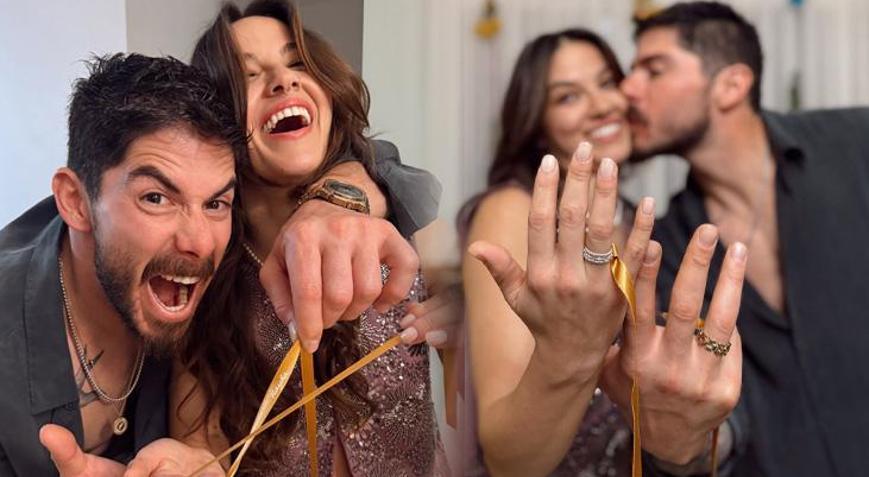 Survivor Anıl Berk Baki evlilik yolunda ilk adımı attı İşte nişandan kareler