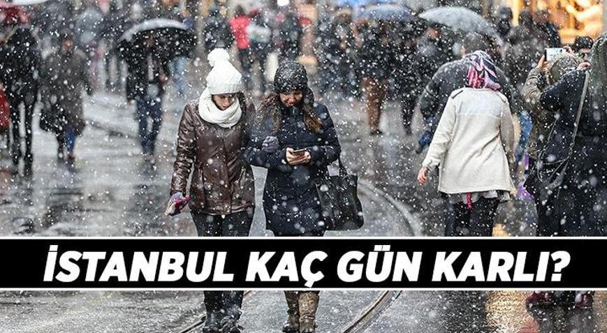 KAR HABERLERİ ⛄ İstanbul Hava Durumu: İstanbula kaç gün kar yağacak İstanbulda ne zaman, hangi günler kar yağışı olacak İşte 5 günün hava raporu